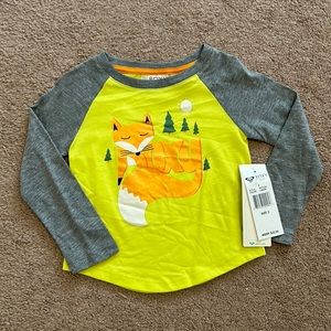 Roxy Girl Long Sleeved T-Shirt with Fox